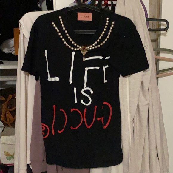 life is gucci tee